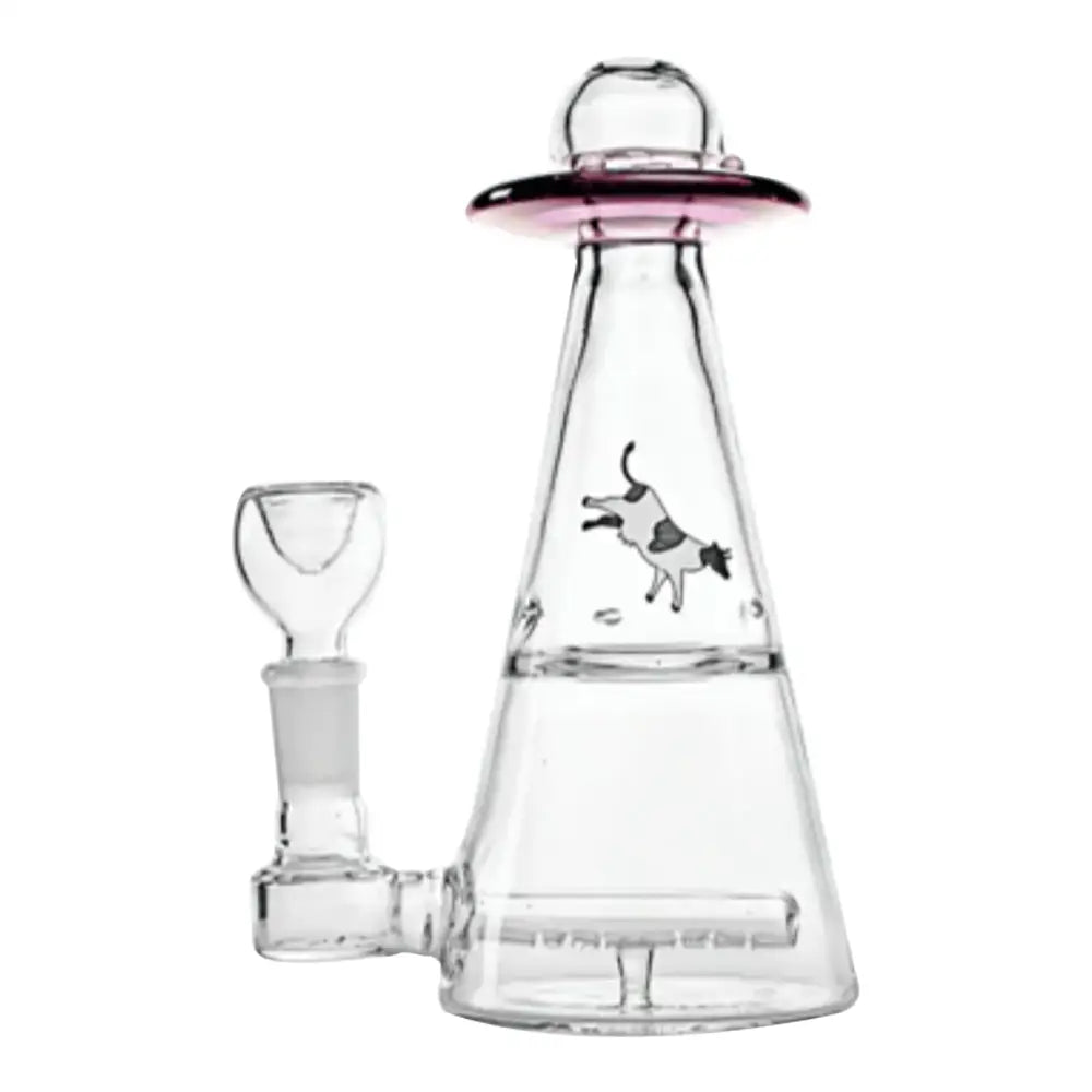 Hemper - UFO Glass Bong - 7’’ - Pink