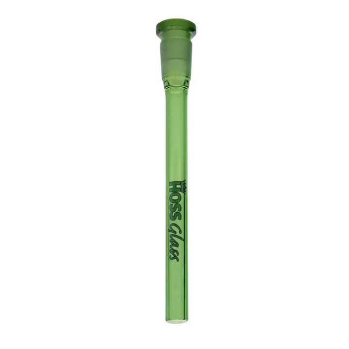 Hoss Glass 12cm Full Color Open-Ended Downstem - Green