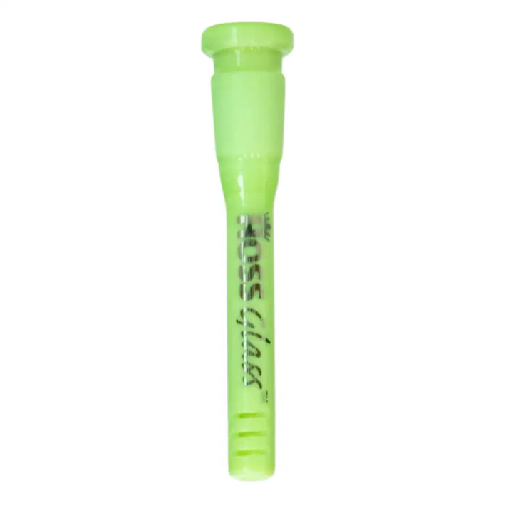 Hoss Glass 14cm Full Color Downstem Diffuser with Cuts - Milk Green