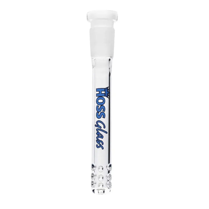 Hoss Glass Diffuser 10cm Downstem with Holes - Blue
