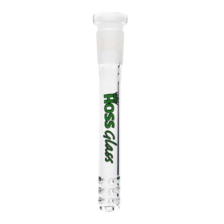 Hoss Glass Diffuser 10cm Downstem with Holes - Green