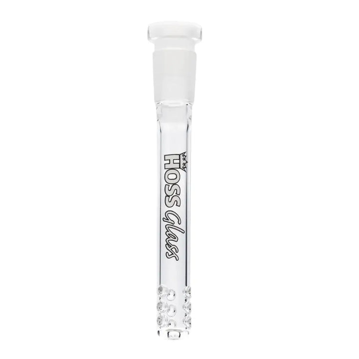 Hoss Glass Diffuser 10cm Downstem with Holes - White