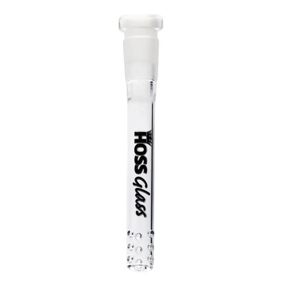 Hoss Glass Diffuser 12cm Downstem with Holes - Black