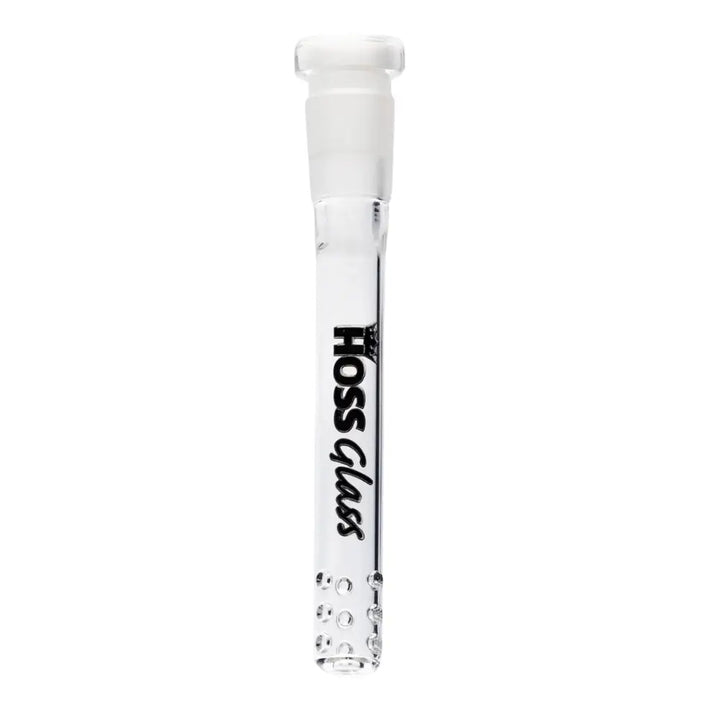 Hoss Glass Diffuser 12cm Downstem with Holes - Black