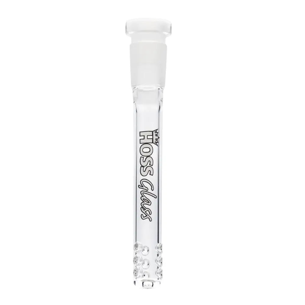 Hoss Glass Diffuser 12cm Downstem with Holes - White