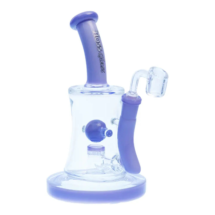 Hoss - Hourglass Rig - 8.5’’ - Milk Purple