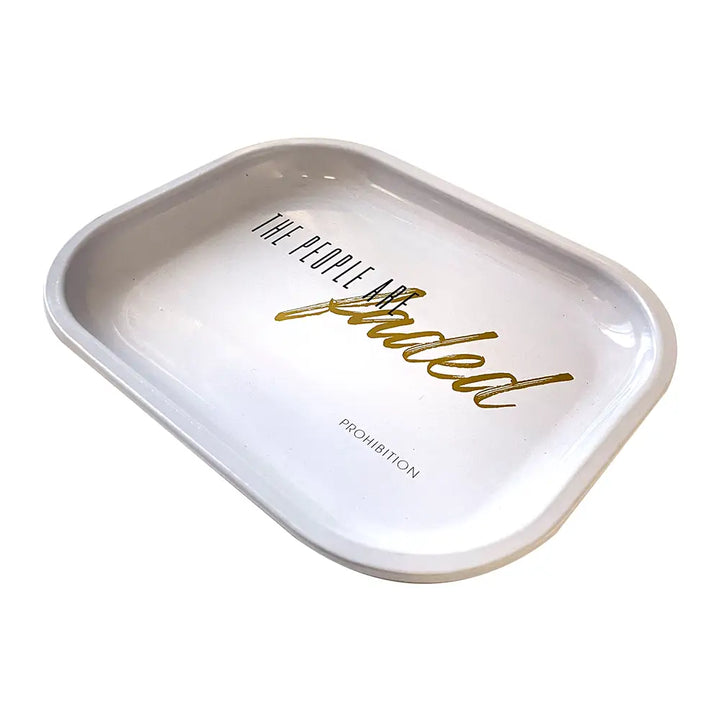 Inhal’Nation - Small Metal Rolling Rolling Tray