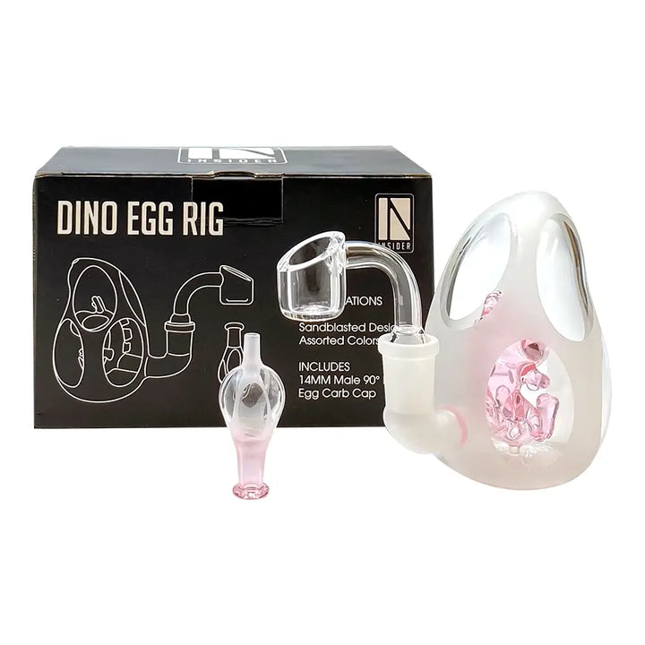 Insider Glass - Dino Egg Dab Rig - 4’’