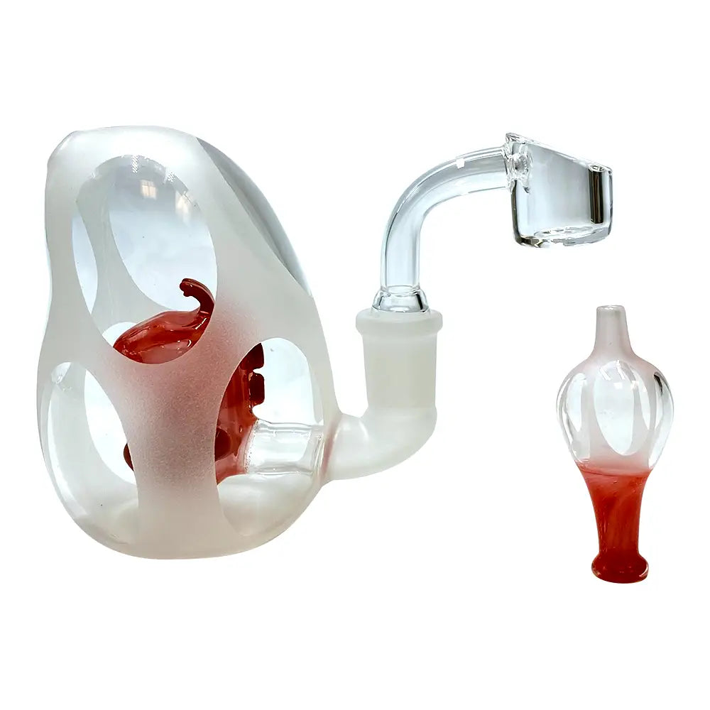 Insider Glass - Dino Egg Dab Rig - 4’’