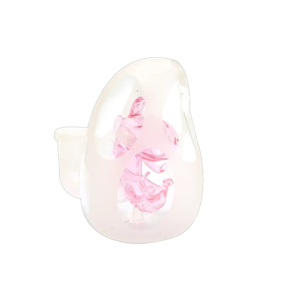 Insider Glass - Dino Egg Dab Rig - 4’’ - Pink