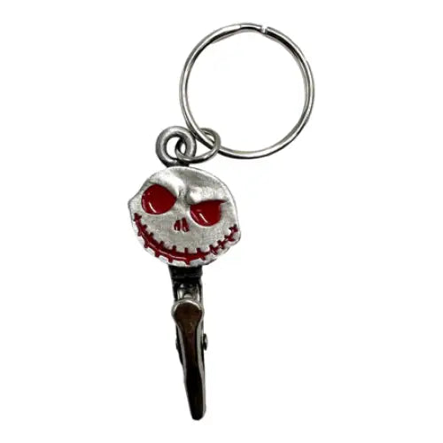 Jack Skellington Red Eyes Keyring - Roach Clip