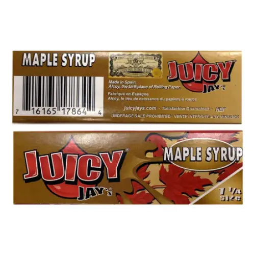 Juicy Jay - Rolling Paper 1 1/4 - Maple Syrup