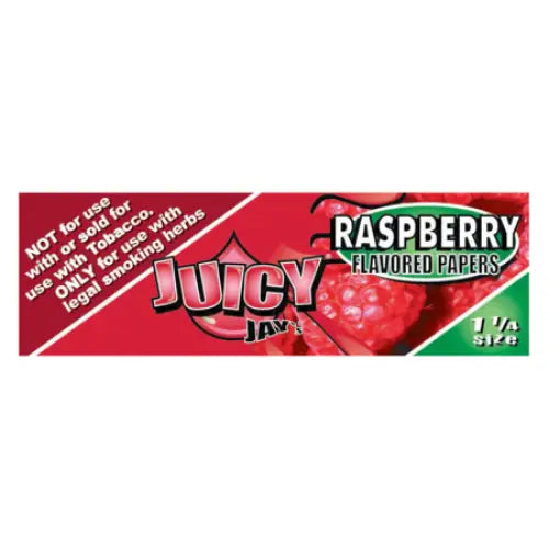 Juicy Jay Rolling Paper 1 1/4 Raspberry