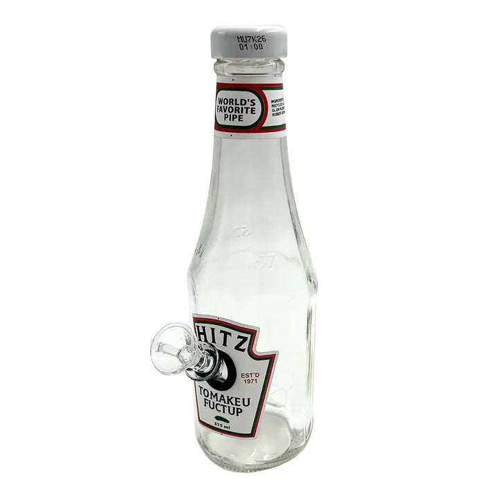Ketchup Bottle Bong - Hitz - 9’’