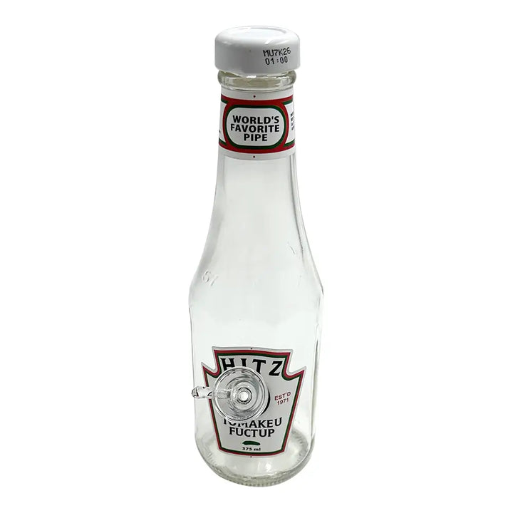 Ketchup Bottle Bong - Hitz - 9’’