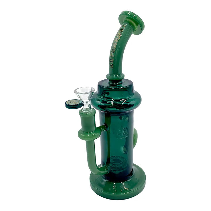 Legendary Bong 10’’ Inner Recycler - Jade Green