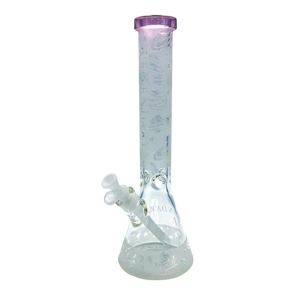 Legendary Bong 14’’ 7mm Sandblast Space Beaker