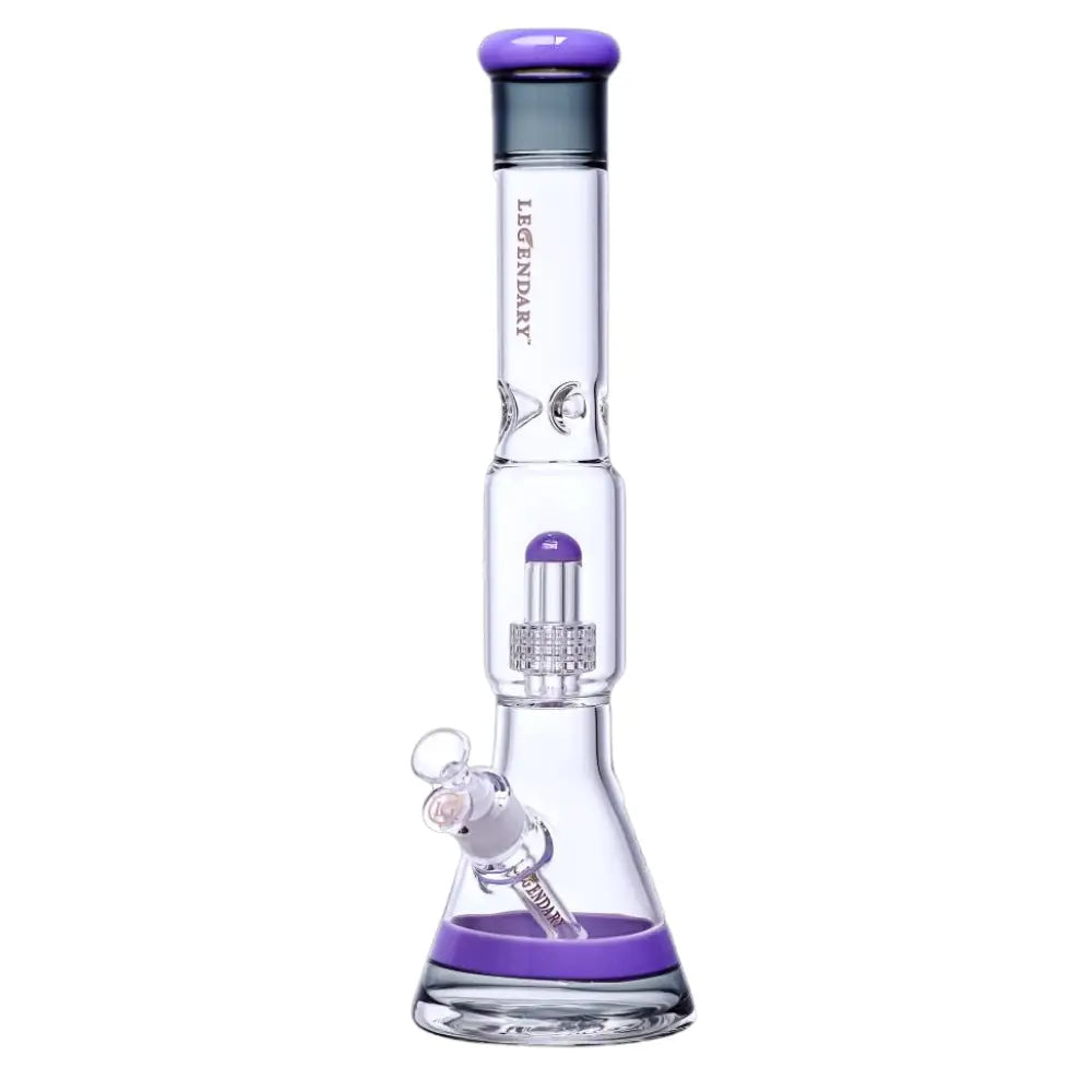 Legendary Pirelli Perc Beaker Bong 17’’ - Purple