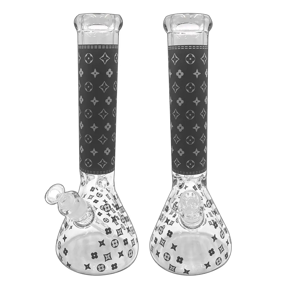 Louis Vuitton Glass Bong - 14’’ - 7mm - Black