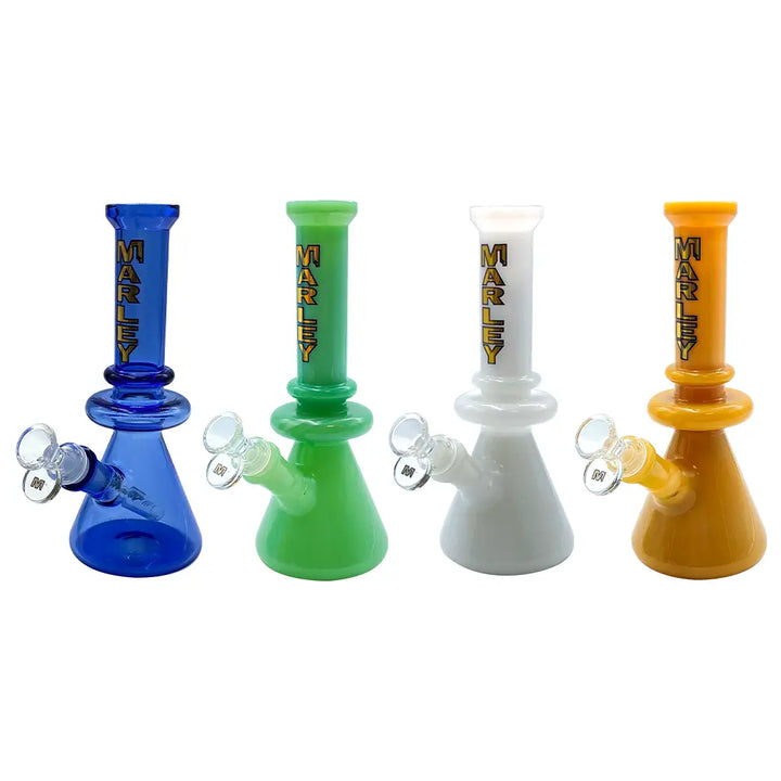 Marley - Mini Glass Beaker Bong - 9’’
