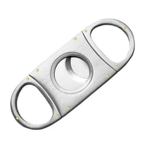 Metal Cigar Cutter - 2 Blades Guillotine