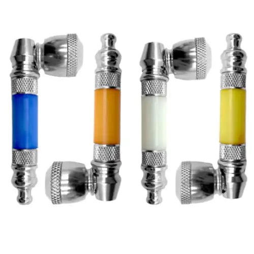 Metal Pipe - Acrylic Insert - Random Color - 3’’