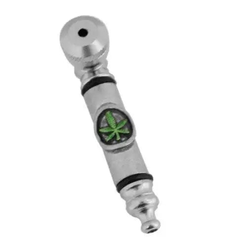 Metal Pipe - Green Leaf - 3’’