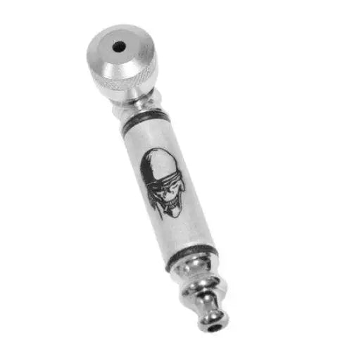 Metal Pipe - Skull - 3’’