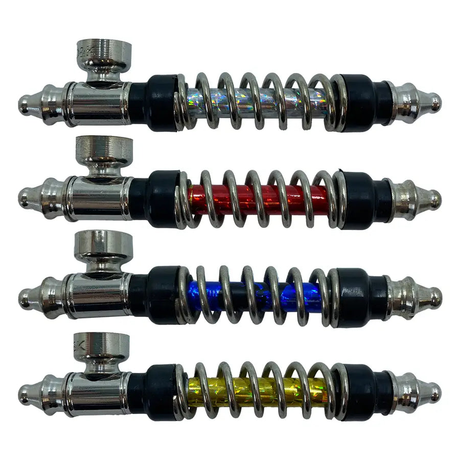 Metal Pipe with spring body