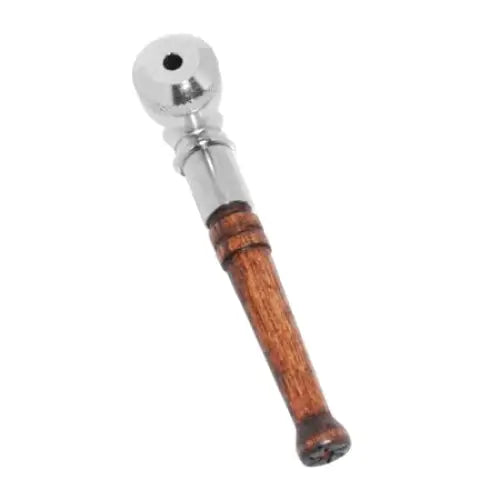 Metal Pipe with Wood Stem