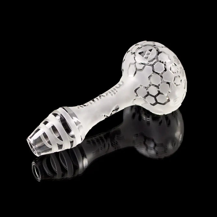 Milkyway - Bee Hive Clear Hand Pipe