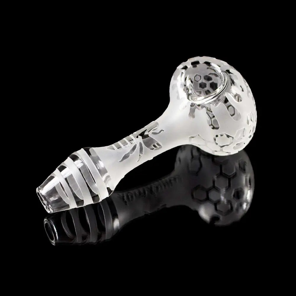 Milkyway - Bee Hive Clear Hand Pipe