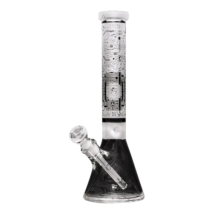 Milkyway - Circuit Board 9mm Beaker Bong - 15’’