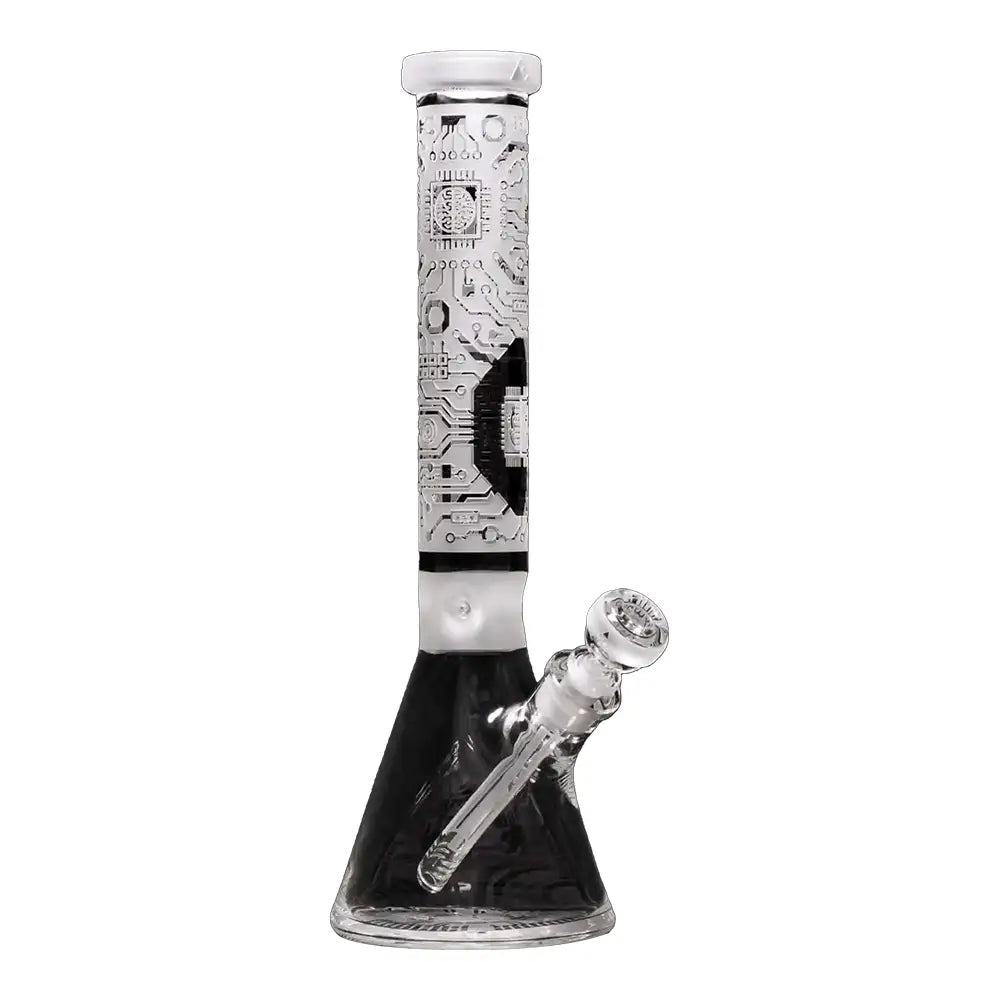 Milkyway - Circuit Board 9mm Beaker Bong - 15’’