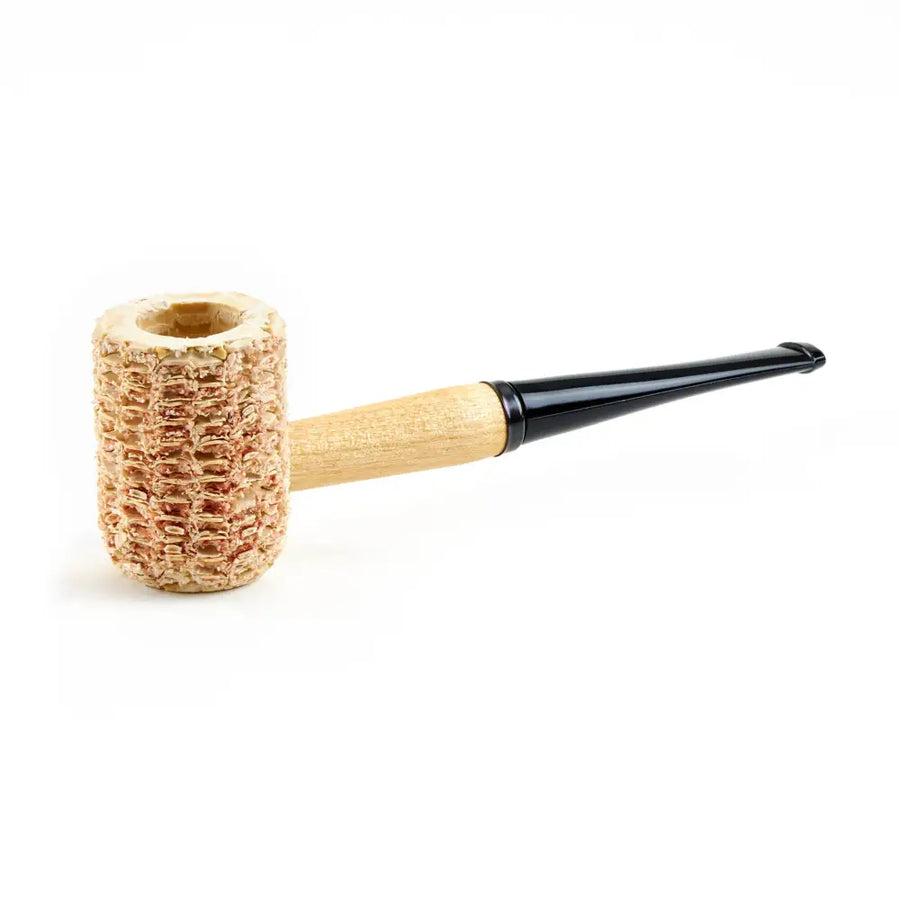 Missouri Meerschaum - Corn Pipe - Natural - ’’Missouri Pride’’ - (12)