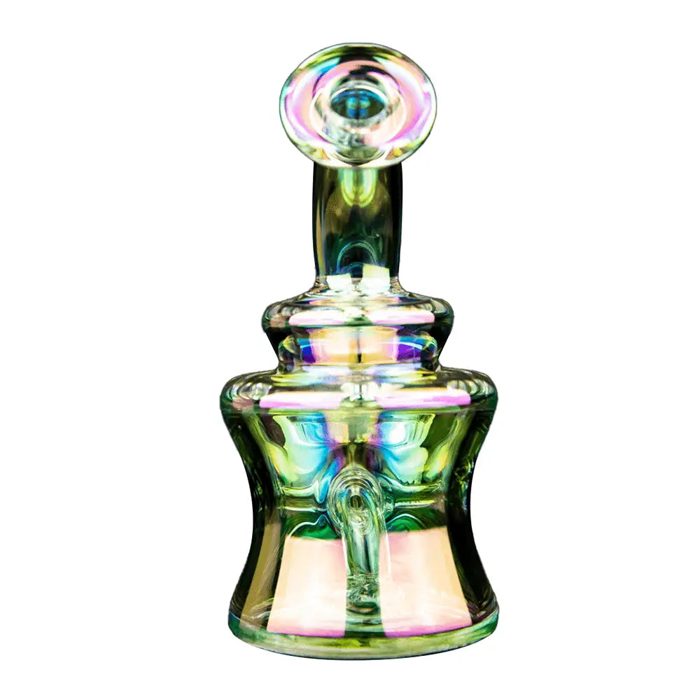 Mj Arsenal - Iridescent Jammer Mini Dab Rig - 4.25’’