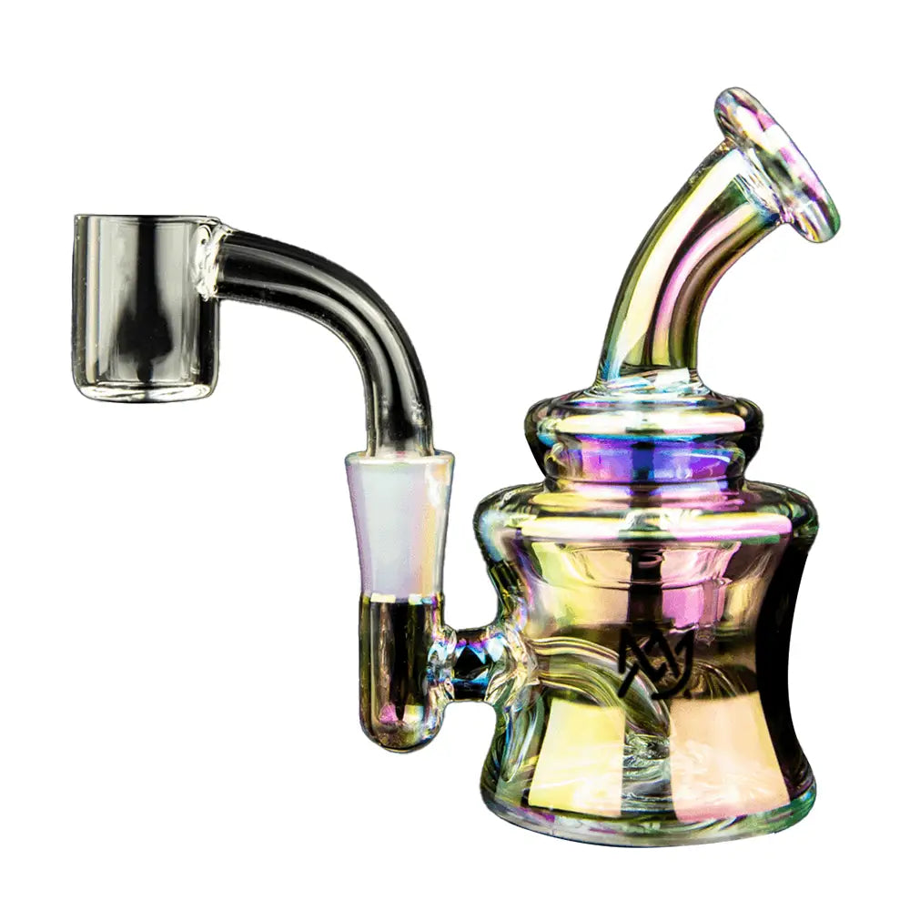 Mj Arsenal - Iridescent Jammer Mini Dab Rig - 4.25’’