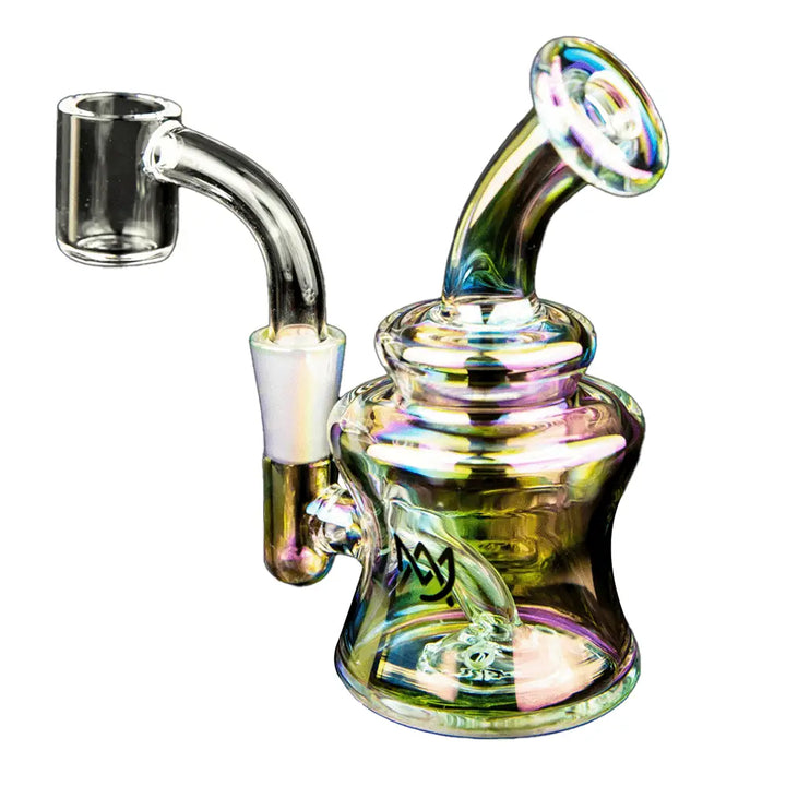 Mj Arsenal - Iridescent Jammer Mini Dab Rig - 4.25’’