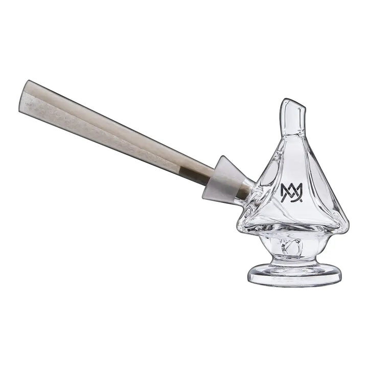 Mj Arsenal - King Toke Glass Blunt & Cone Bubbler Pipe - 2.45’’