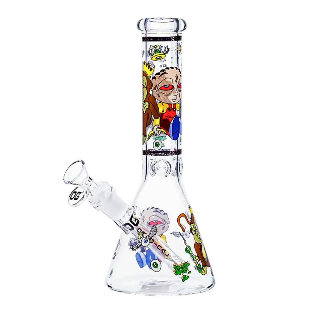 OG Bong - 10’’ 5mm OG Original Comic Craze Bong - Design 1