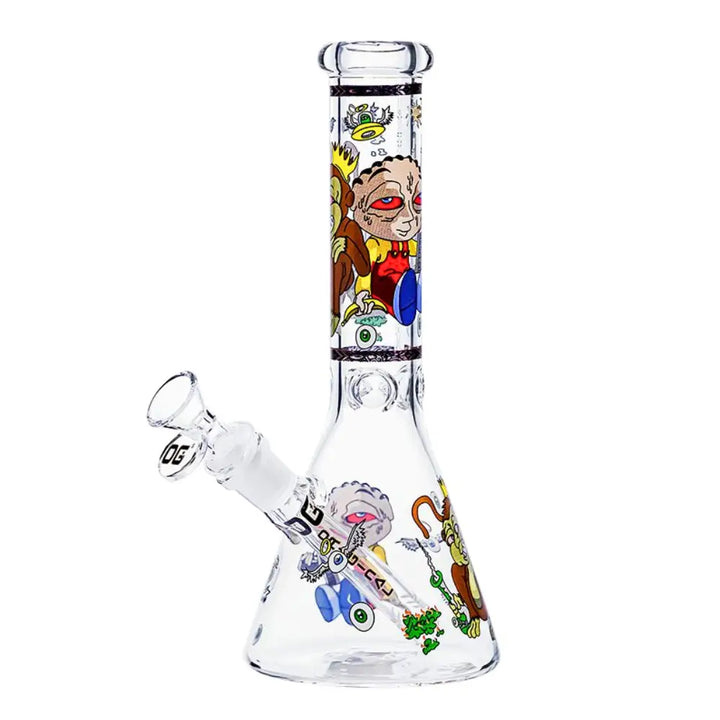 OG Bong - 10’’ 5mm OG Original Comic Craze Bong - Design 1