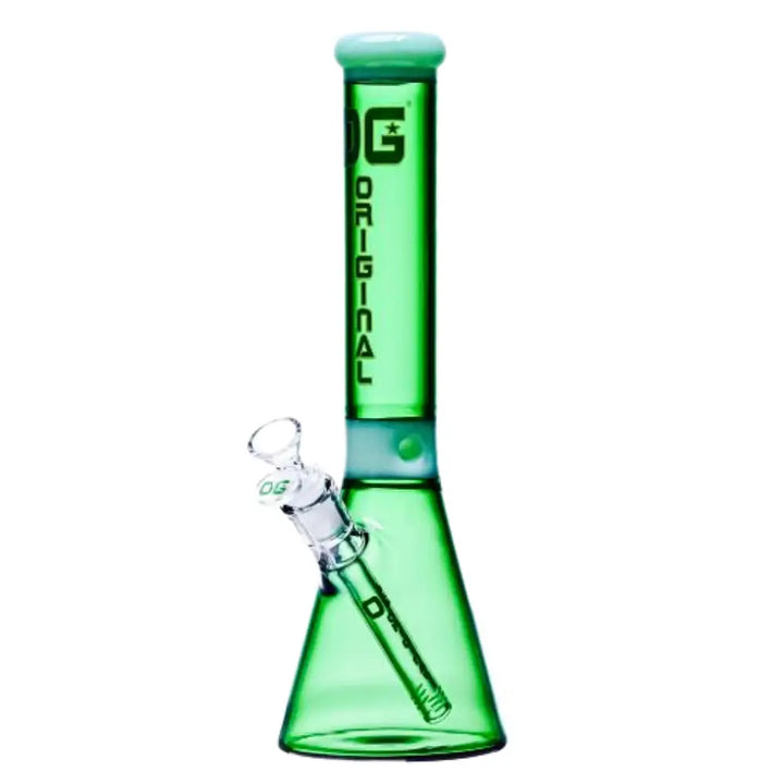 OG Bong - 13’’ OG Original Full Color Beaker Bong - Green