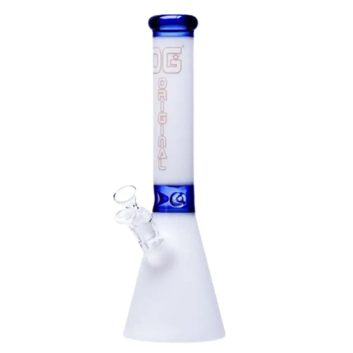 OG Bong - 13’’ OG Original Full Color Beaker Bong - White