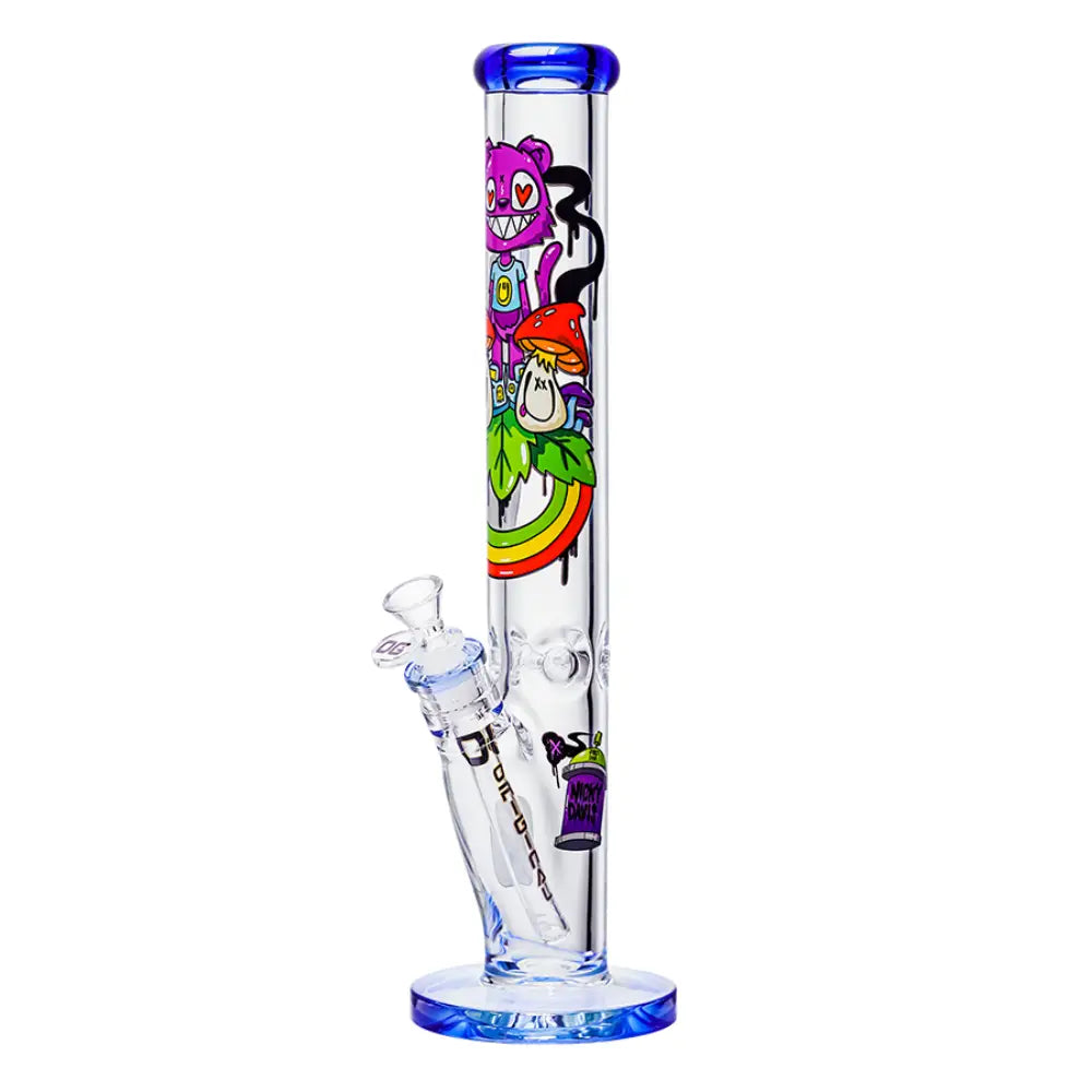 OG Bong - Psychedelic Bear Bong - 16’’ 9mm