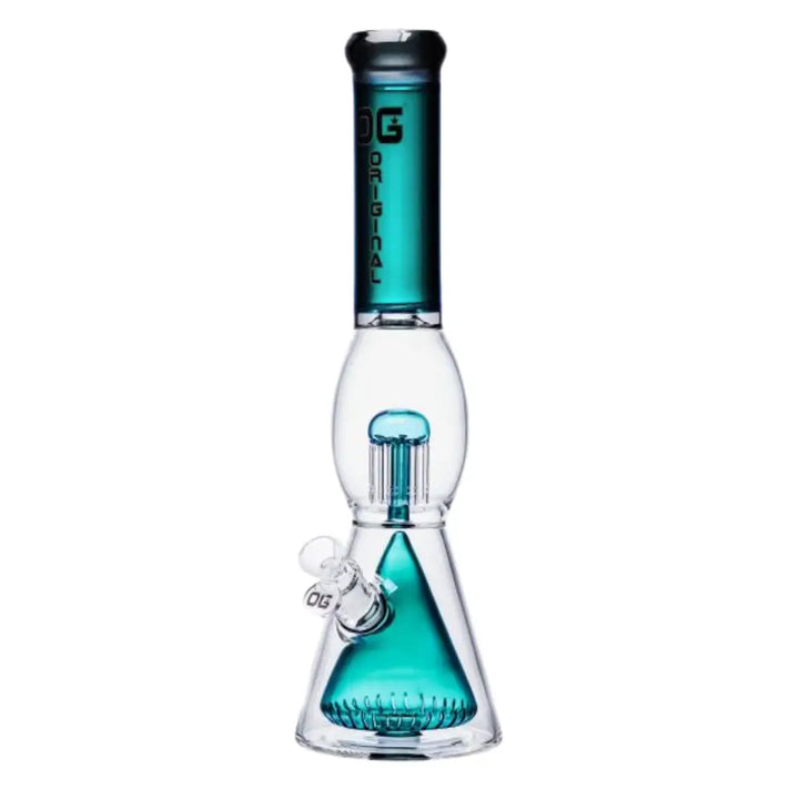 Og Original - 15’’ Tree Perc Beaker in Beaker Bong - Teal