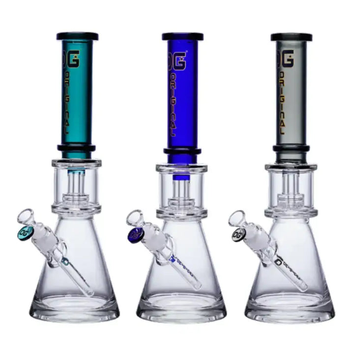OG Original - 16’’ Showerhead Percolator Glass Beaker Bong