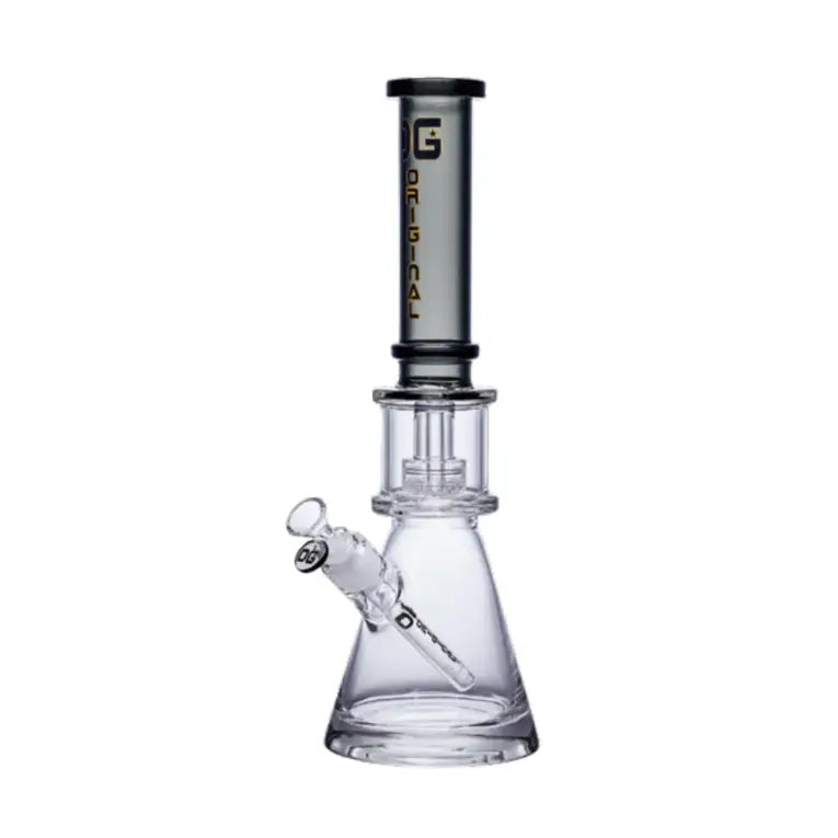 OG Original - 16’’ Showerhead Percolator Glass Beaker Bong - Black