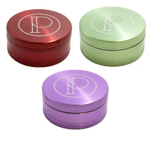 Prohibition Grinder - Square Tooth - 2-piece - 2.5’’