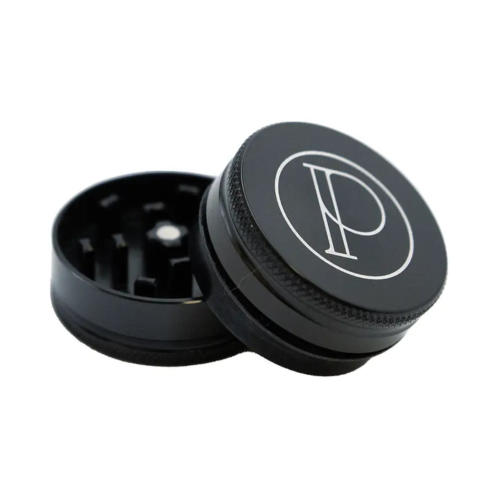 Prohibition Grinder - Square Tooth - 2-piece - 1.5’’ - BLACK