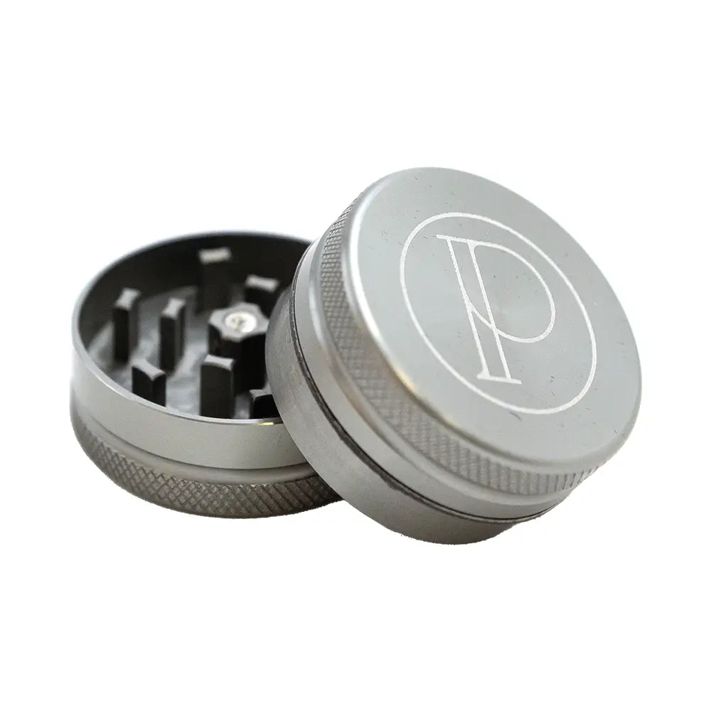 Prohibition Grinder - Square Tooth - 2-piece - 1.5’’ - GREY